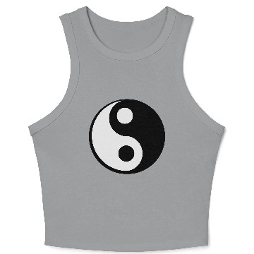 Discover jing jang (Ying Yang) Crop Tank Top