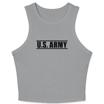 Discover US Army Patch, Mision Militar ™ Crop Tank Top