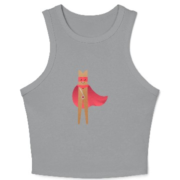 Discover Clothes Peg Superhero Crop Tank Top