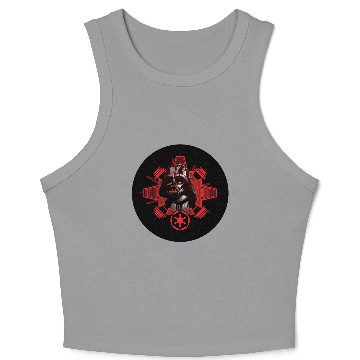 Discover Cool Star Wars Darth Vader art Crop Tank Top