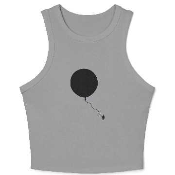 Discover Women Balloon (use writable flex) Crop Tank Top