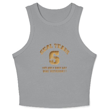 Discover Seal Team 6 3D Crop Tank Top