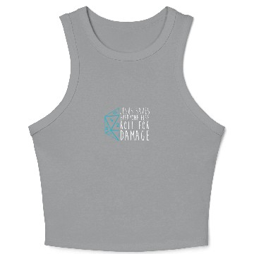 Discover Jesus Saves Everyone Else Roll For Damage Gamer Ne Crop Tank Top