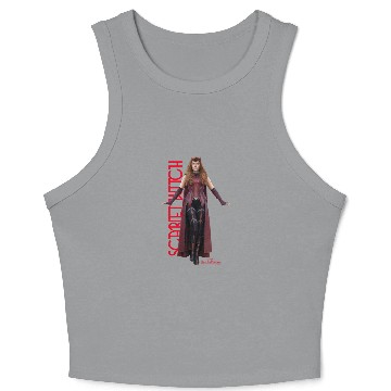 Discover Scarlet Witch Character Art Crop Tank Top