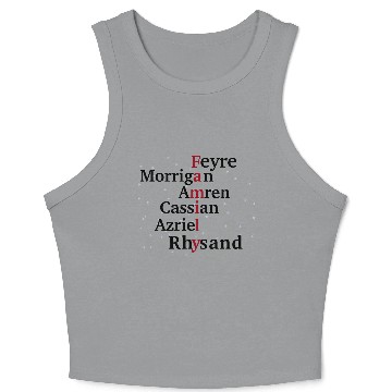 Discover Family ACOTAR Crop Tank Top