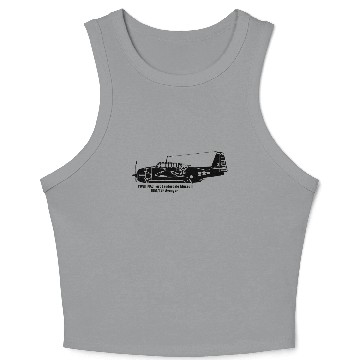 Discover TBM-TBF Avenger Polo Crop Tank Top