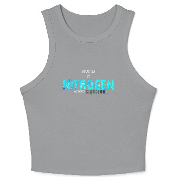 Discover Scuba Addiction Crop Tank Top