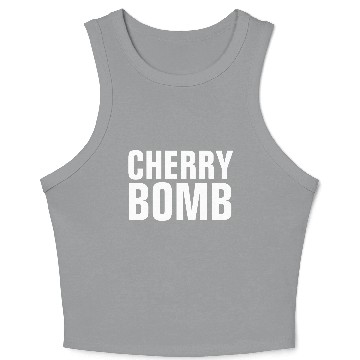 Discover VINTAGE s CHERRY BOMB Crop Tank Top