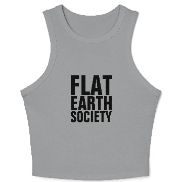 Discover FLAT EARTH SOCIETY s Crop Tank Top