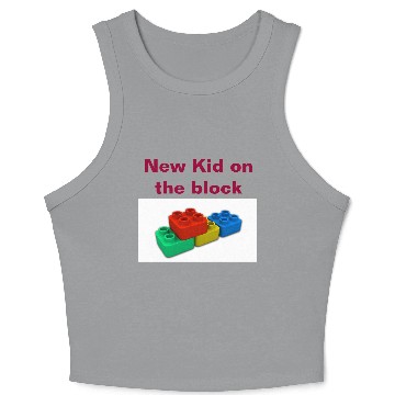 Discover New kid on the block infant creeper. Crop Tank Top