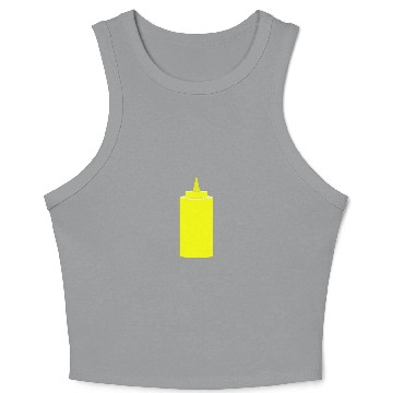 Discover Mustard bottle Crop Tank Top