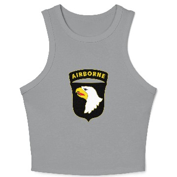 Discover 101st Airborne Division - Combat Service Crop Tank Top