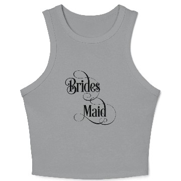 Discover Brides Maid Crop Tank Top