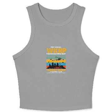 Discover Wkrp Turkey Drop  Turkey Drop T  Turkey Crop Tank Top