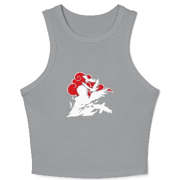 Discover Itachi Uchiwa manga art Crop Tank Top