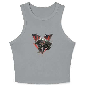 Discover Venom Ink And Grunge Crop Tank Top