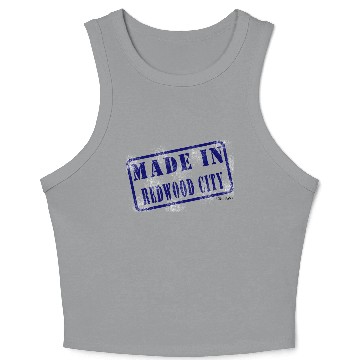 Discover Made in Redwood City Crop Tank Top
