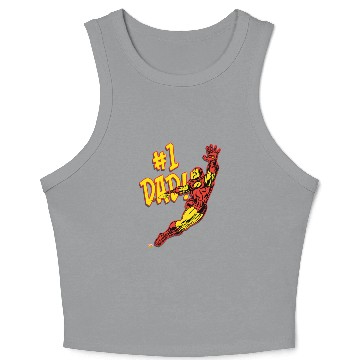 Discover Classic Iron Man #1 Crop Tank Top