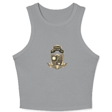 Discover 75th Ranger Regiment "Sua Sponte" Crop Tank Top