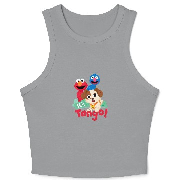 Discover Sesame Street | It's Tango With Elmo & Grover Crop Tank Top