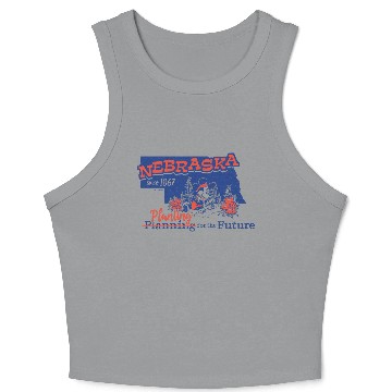 Discover Nebraska Crop Tank Top