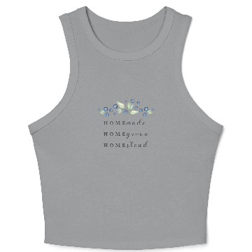 Discover Blueberry Homestead Crop Tank Top
