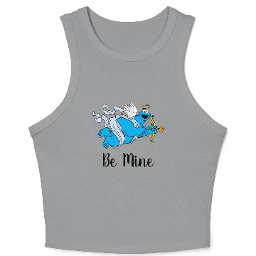 Discover Cookie Monster Valentine's Cupid Crop Tank Top