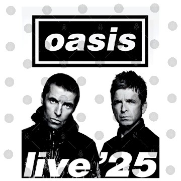 Discover Oasis - World Tour 2025 Two Sided Digital Files