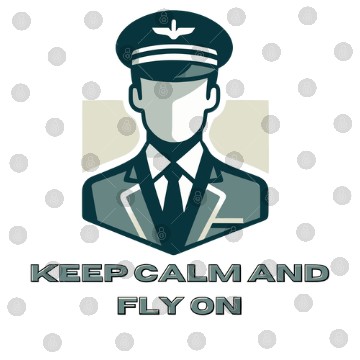Discover Keep Calm And Fly On - Digital Files for Pilots