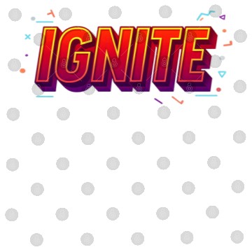 Discover IGNITE Bold Retro Typography Graphic Digital Files