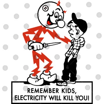 Discover Reddy kilowatt warning 4 Digital Files