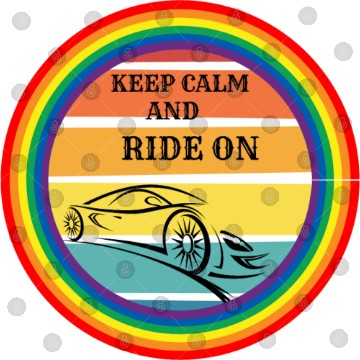 Discover keep calm and ride on Digital Files
