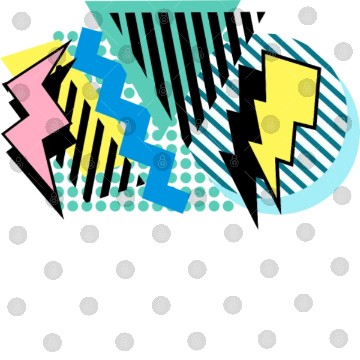 Discover Retro 90s abstract design-1 Digital Files