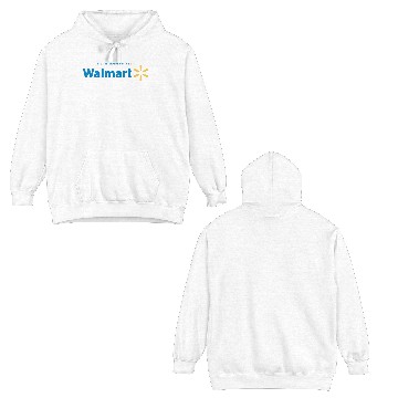 Discover Walmart Logo Active Double Sided Hoodies