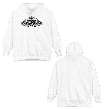 Discover Tribal Star Double Sided Hoodies