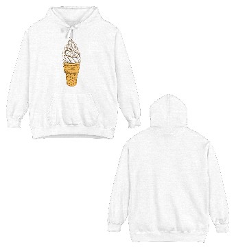 Discover Ice Cream Double Sided Hoodies