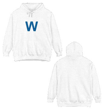 Discover Chicago Blue W Double Sided Hoodies