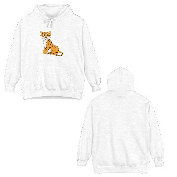 Discover Tiger Baby Double Sided Hoodies