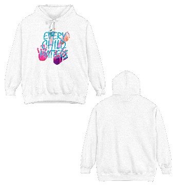 Discover Every Child Matters Colored Double Sided Hoodies