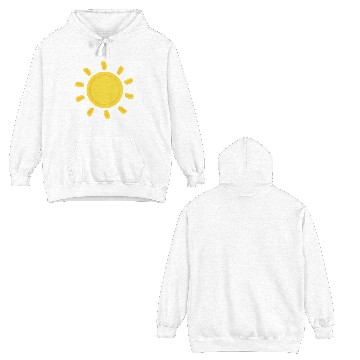 Discover Sun Double Sided Hoodies