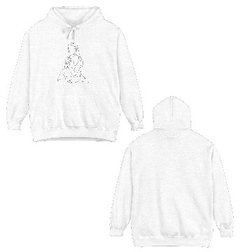 Discover Couple drawing Double Sided Hoodies