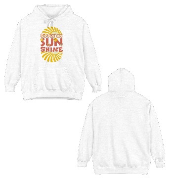 Discover Sippin on sunshine sublimation Double Sided Hoodies