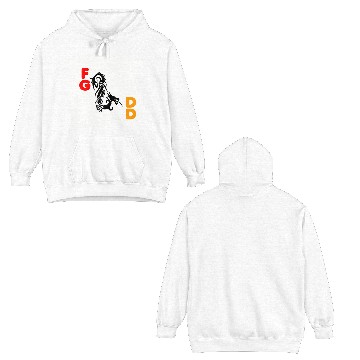 Discover cool logo Double Sided Hoodies