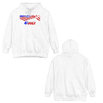 Discover 4th Of July Double Sided Hoodies