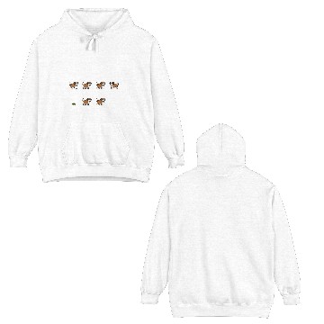 Discover Stubborn Saint Bernard Tricks Double Sided Hoodies