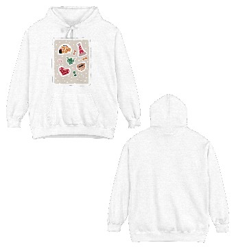 Discover Decorative Ornamental Patterns Double Sided Hoodies