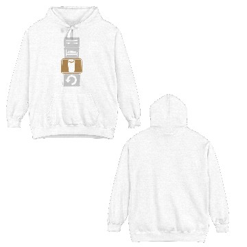 Discover morning coffee daily repeat Double Sided Hoodies