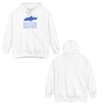 Discover Master Baiter - Wels Catfish Hunter Double Sided Hoodies