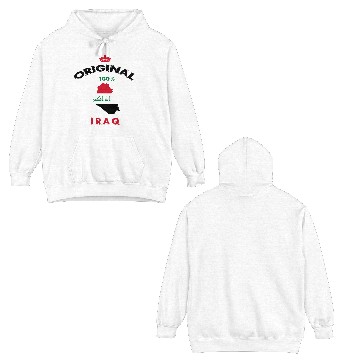 Discover Iraq original 100% flags design Double Sided Hoodies