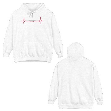 Discover pulse pages book read Double Sided Hoodies